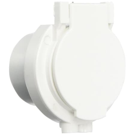 Vortex Central Vacuum Utility Inlet - White VO2985633